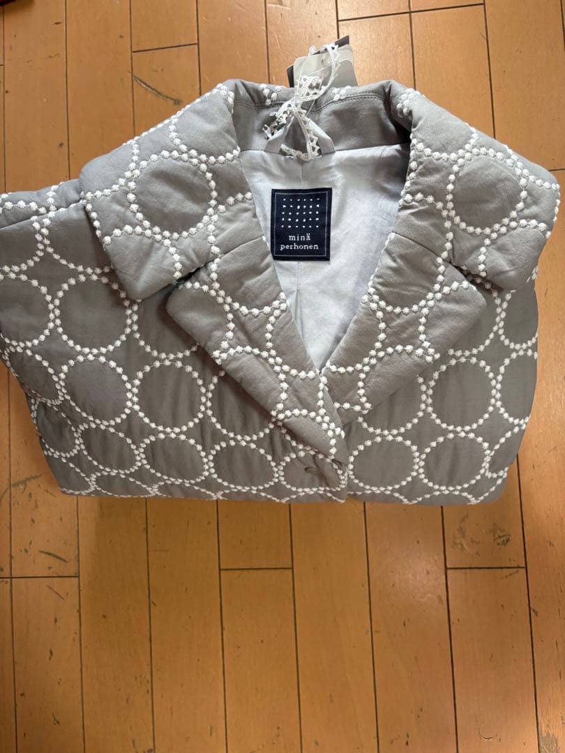 panal　ミナペルホネン タンバリン コート 25-26AW 38号