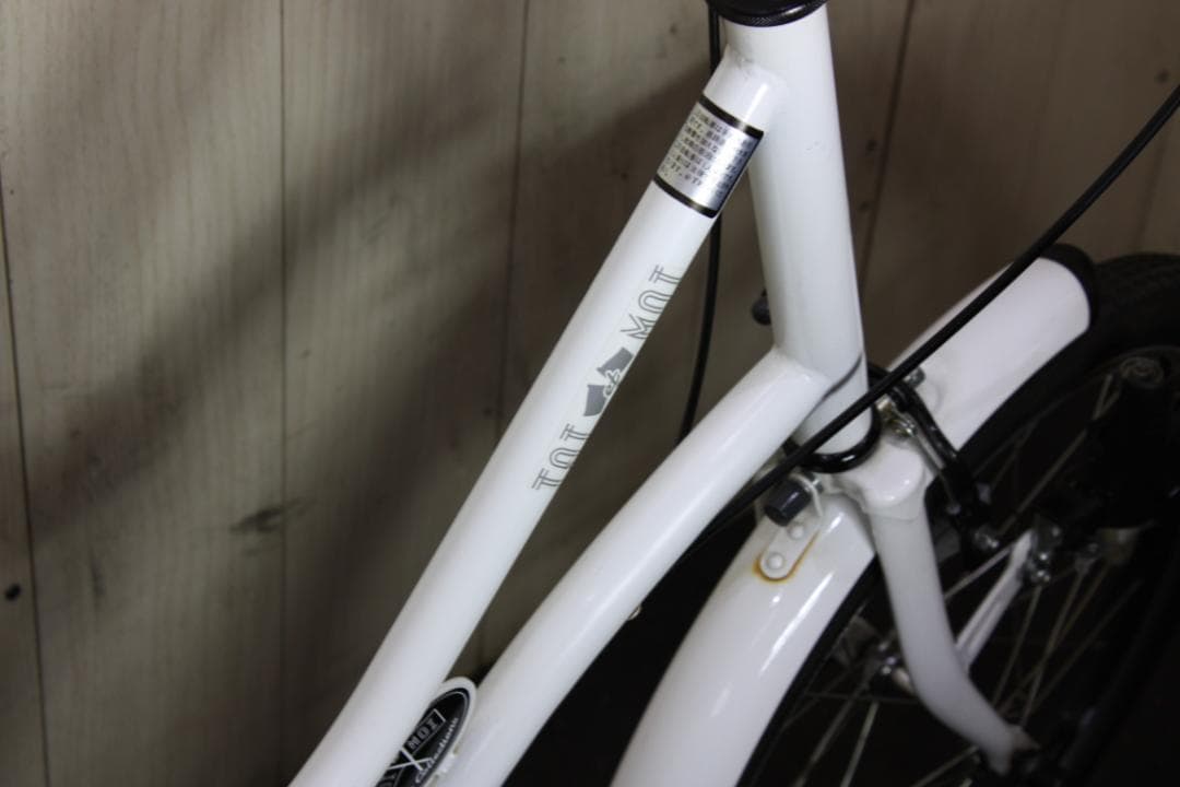 サイクルスポット トワエモワ 20インチ シマノ6段 LED仕様 ミニベロ