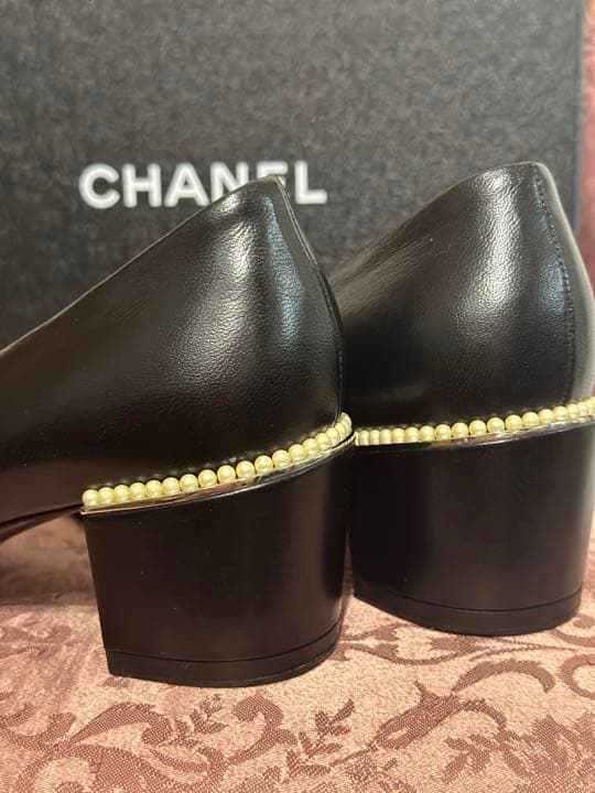 ままごん　　　　　シャネル　CHANEL ブラック　パンプス　未使用