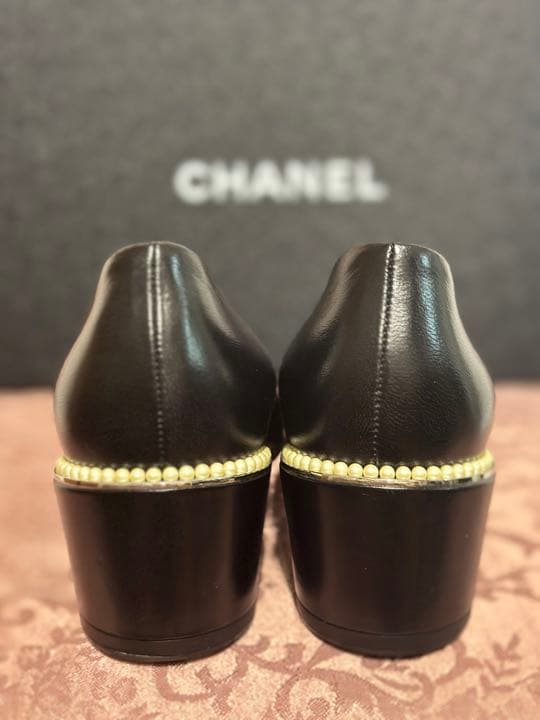 ままごん　　　　　シャネル　CHANEL ブラック　パンプス　未使用