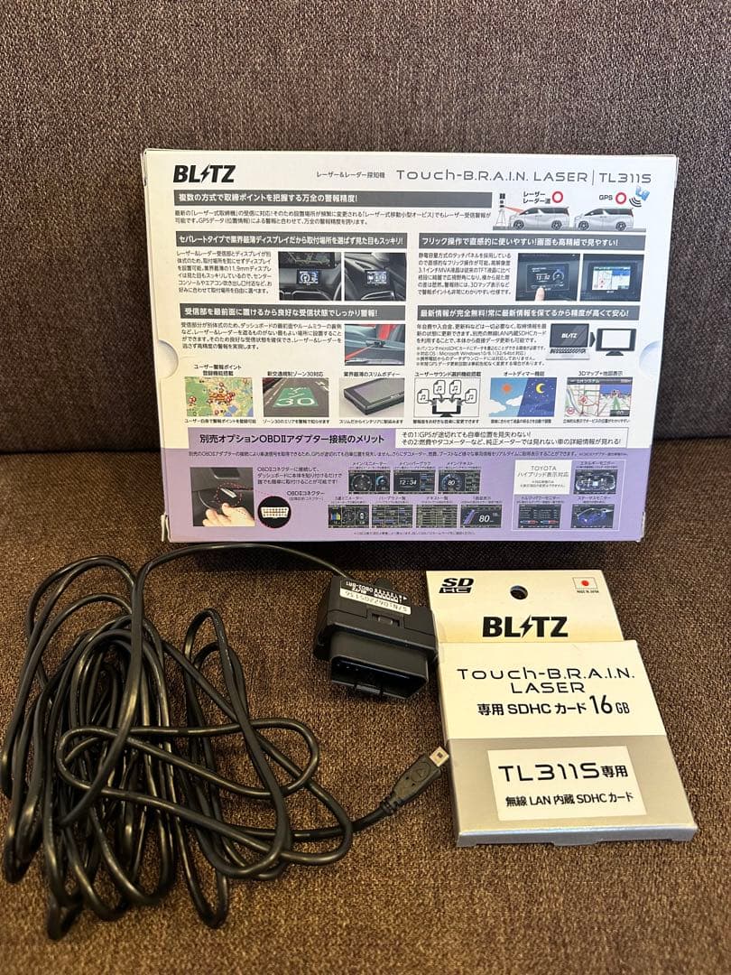 未使用品BLITZ レーザー＆レーダー探知機 TL311S