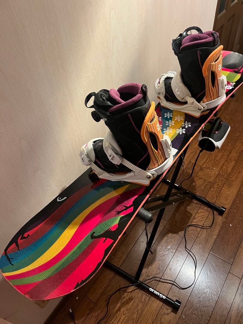 3点セット！HEAD 138cm & UNION & SALOMON 24.5