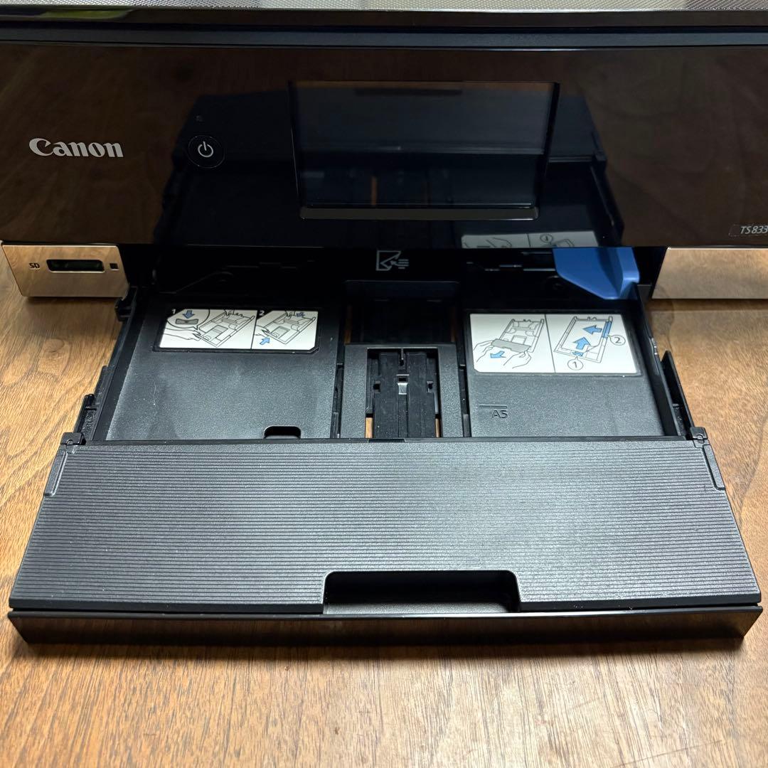 美品 Canon キャノン ピクサス PIXUS TS8330 プリンター 黒