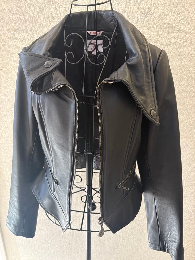 ⭐︎美品⭐︎ヴィヴィアンウエストウッド　ブラックレザージャケット ダブルライダース風