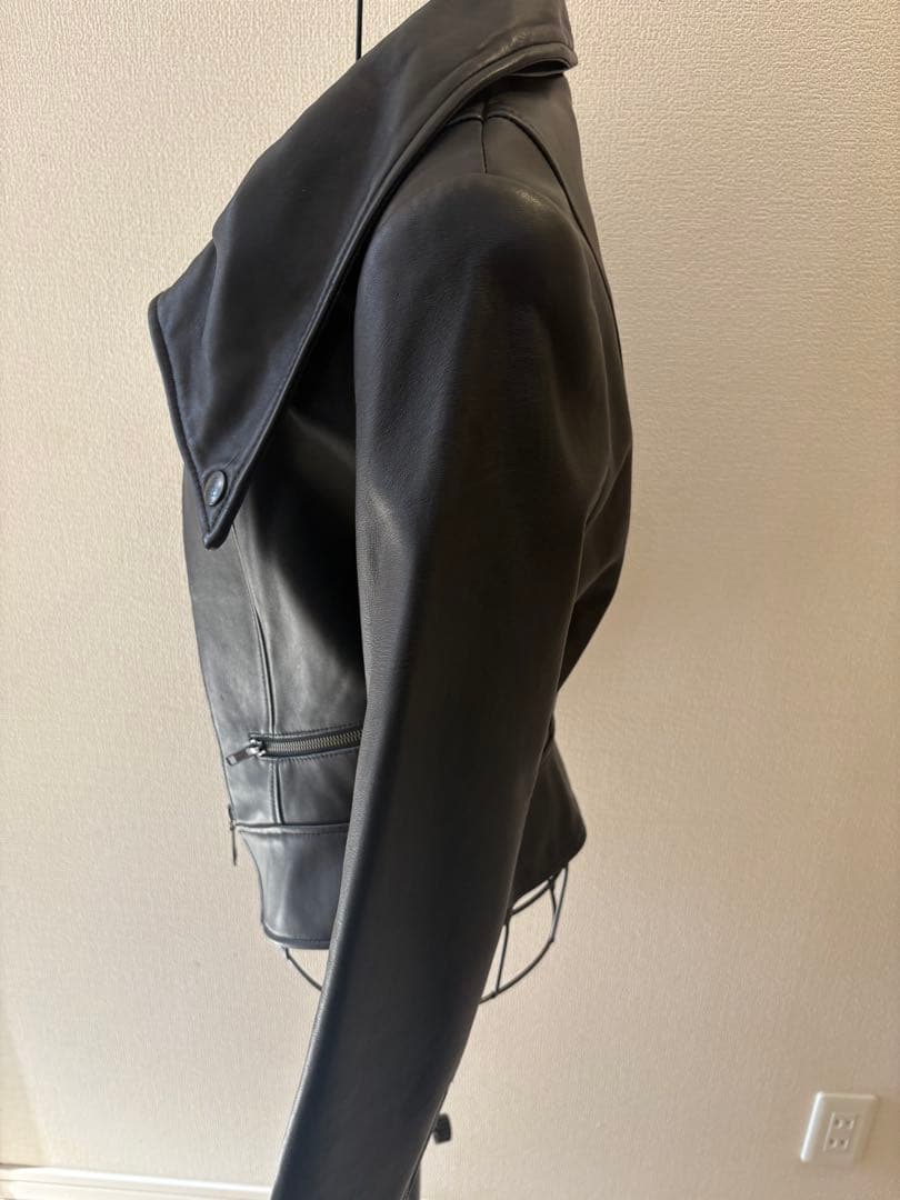 ⭐︎美品⭐︎ヴィヴィアンウエストウッド　ブラックレザージャケット ダブルライダース風