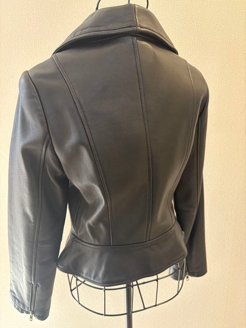 ⭐︎美品⭐︎ヴィヴィアンウエストウッド　ブラックレザージャケット ダブルライダース風