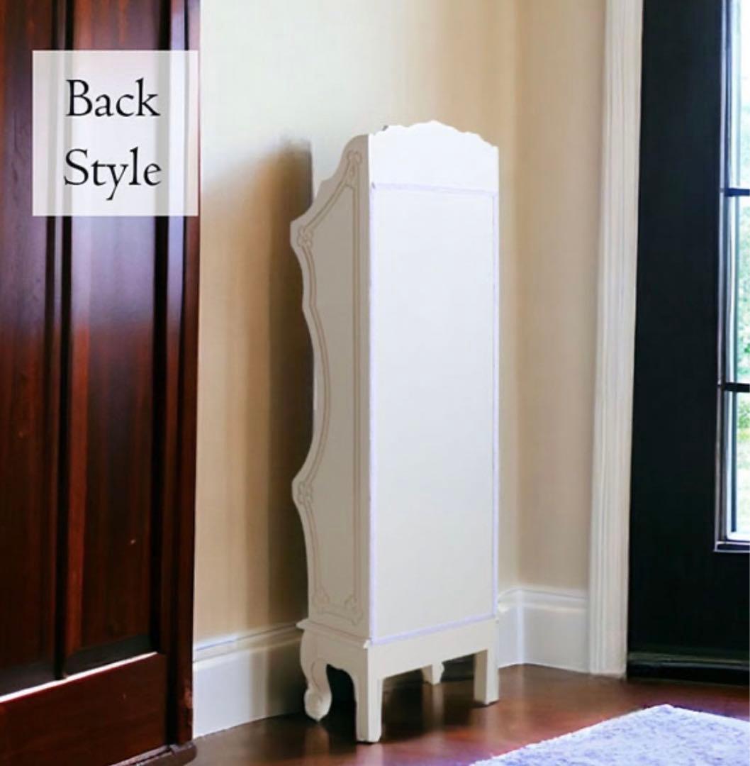 204【新品】ヨーロピアン クラシック スリッパラック アンティークホワイト