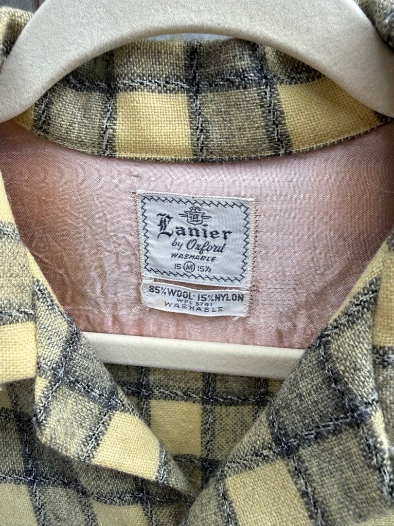 50s 60s 開襟シャツ ヴィンテージシャツ