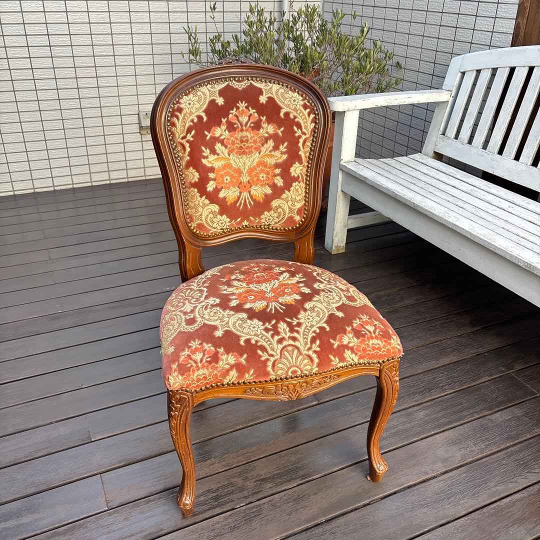 イタリー製　ダイニングチェア　検　アンティーク