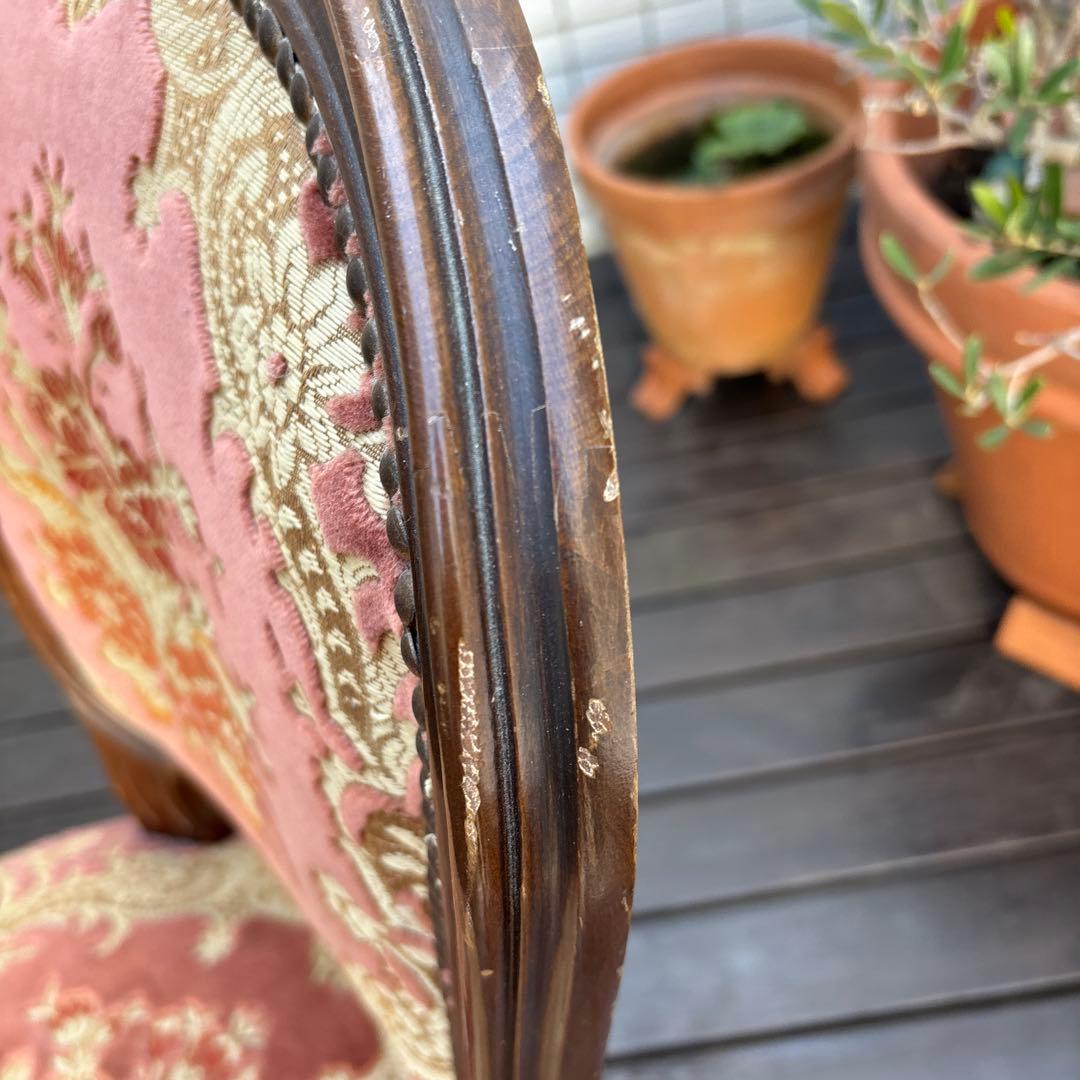 イタリー製　ダイニングチェア　検　アンティーク