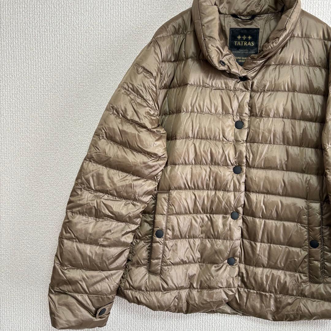 お*む様 高級　TATRAS タトラス ダウン レディース ベージュ 軽量