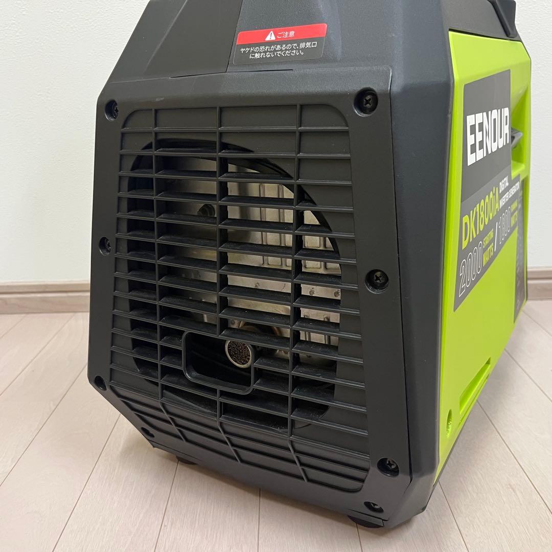 【ほぼ新】EENOUR DK1800iA インバーター発電機 正弦波 高出力