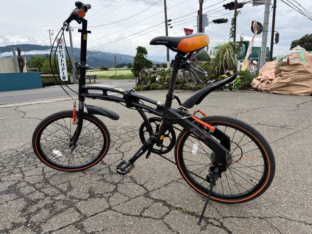 【購入優先】ドッペルギャンガー202 blackmax 折り畳み自転車 ジャンク