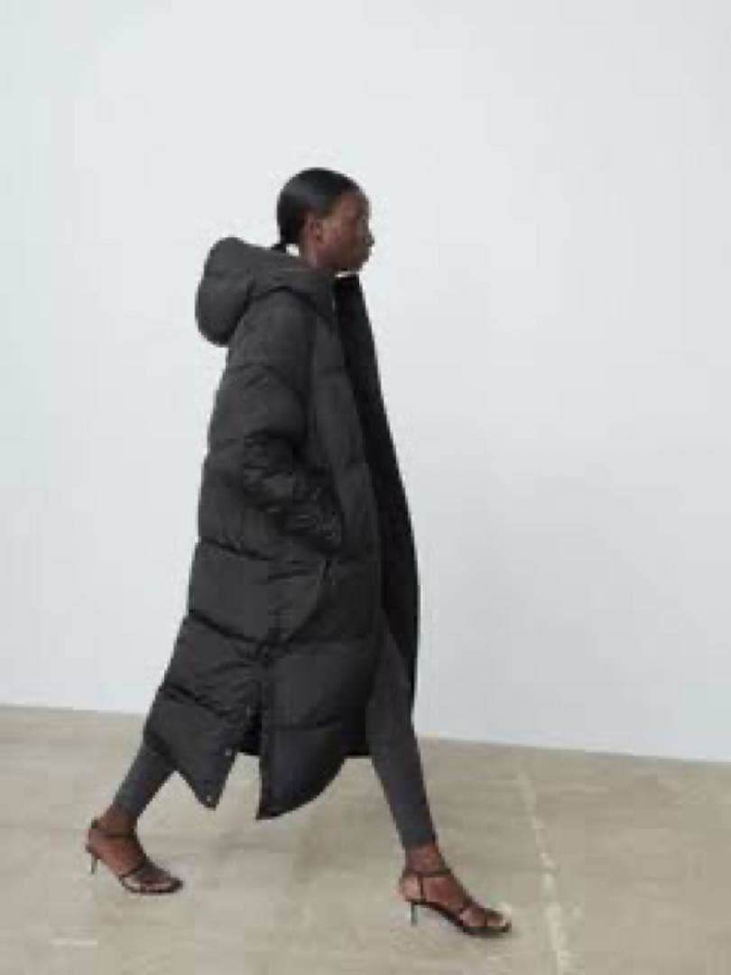 【ZARA】エクストラロングパファーコート