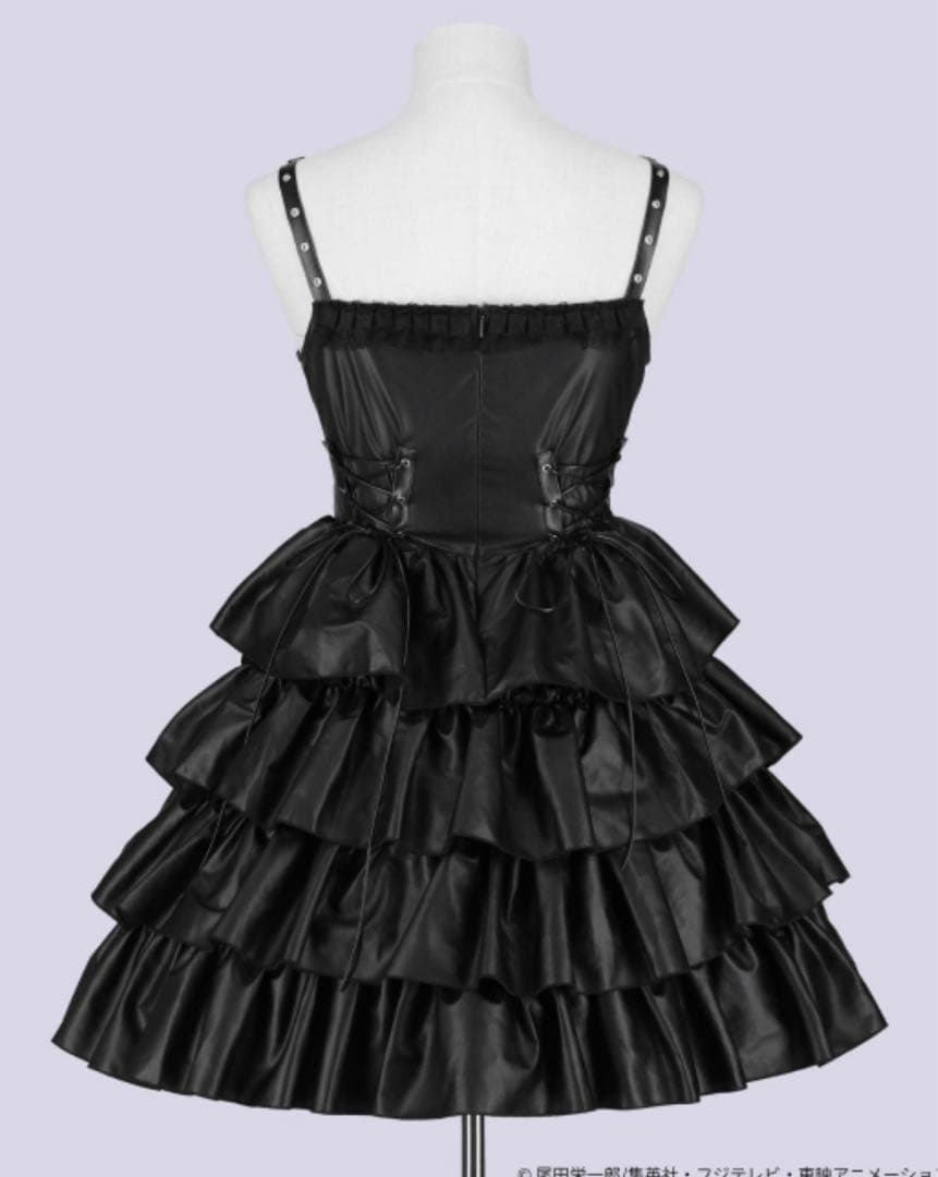 ONE PIECE × QOOZA レザーワンピース ロリータ パンク