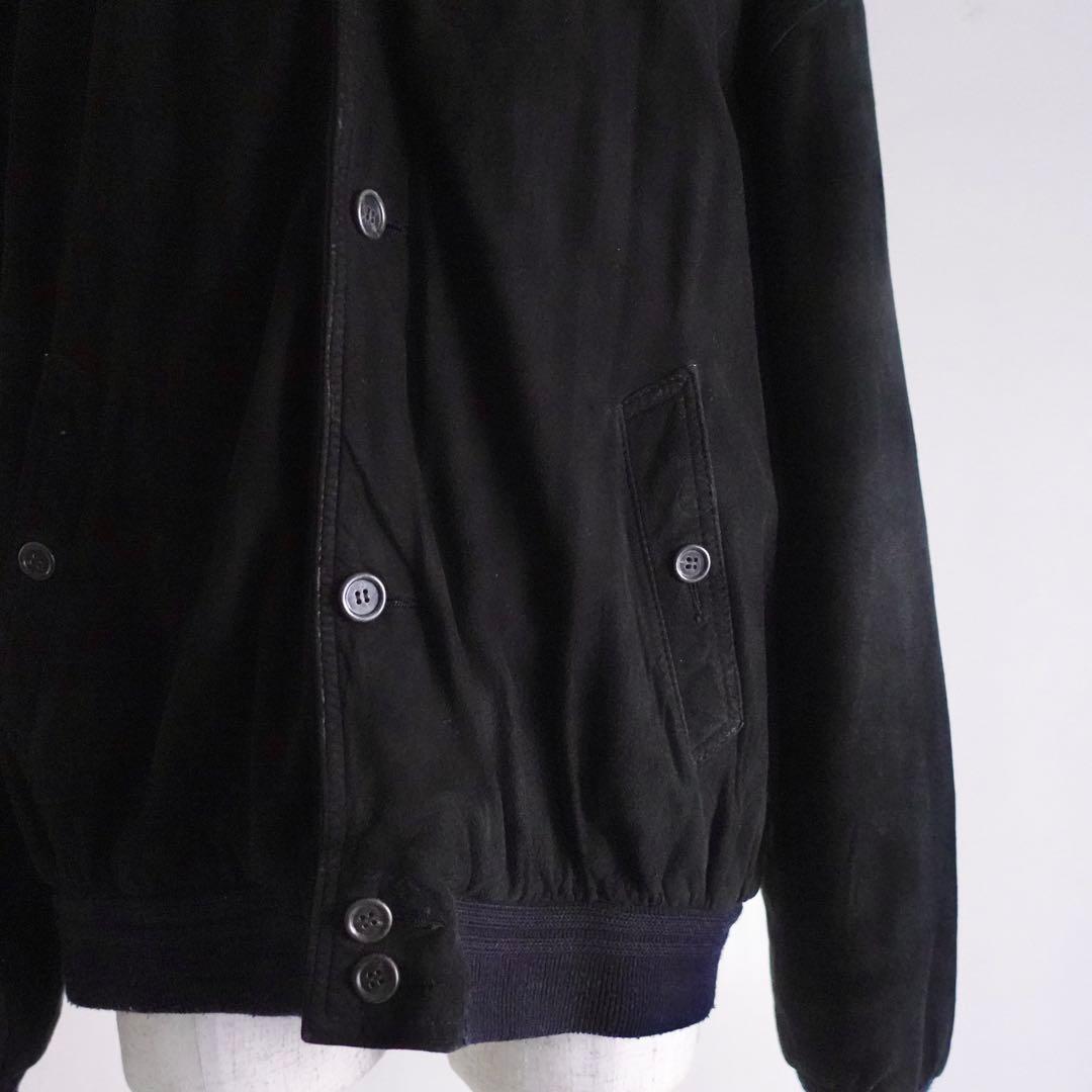 ジャケット・アウター 1990s Goat Suede Leather Bomber Jacket