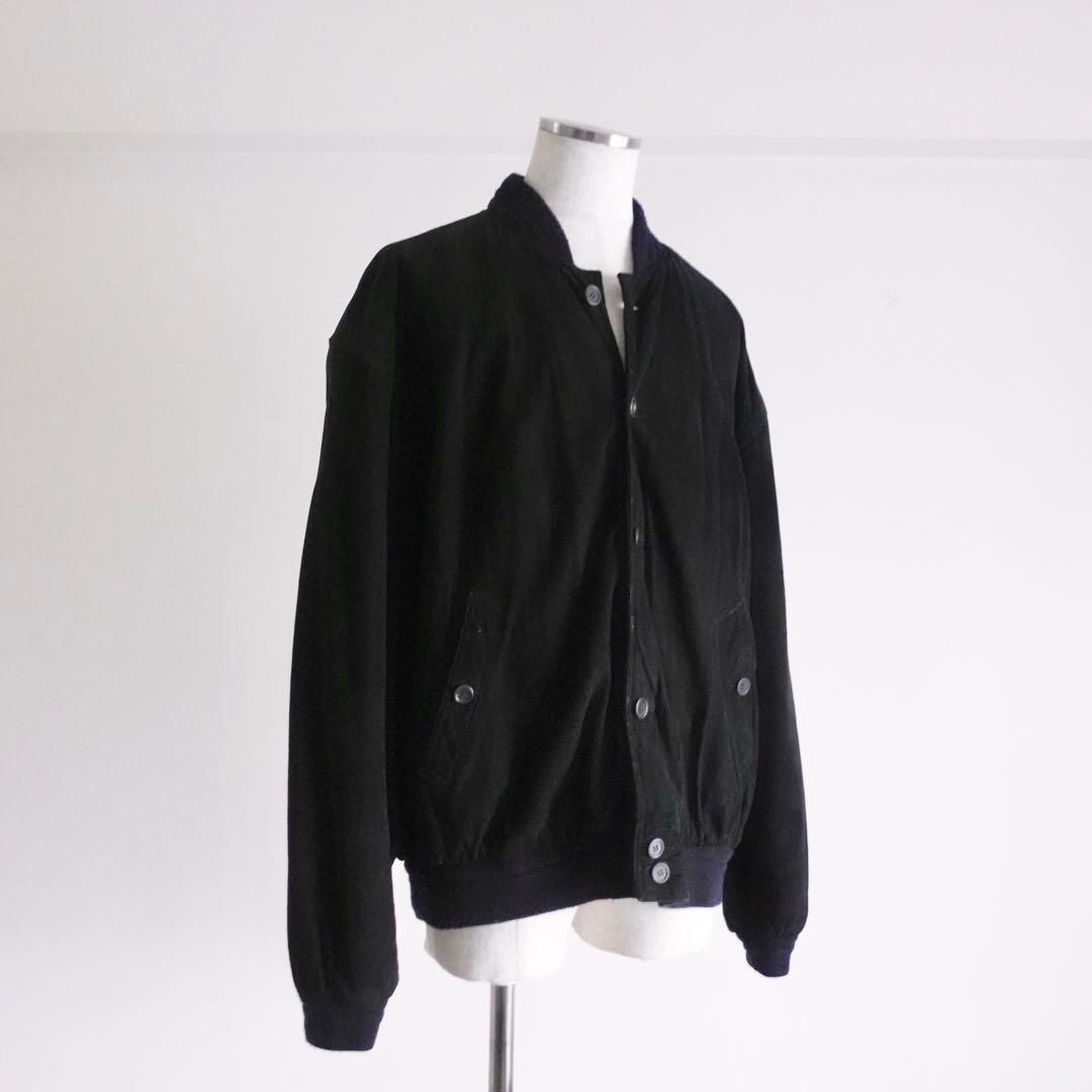 ジャケット・アウター 1990s Goat Suede Leather Bomber Jacket