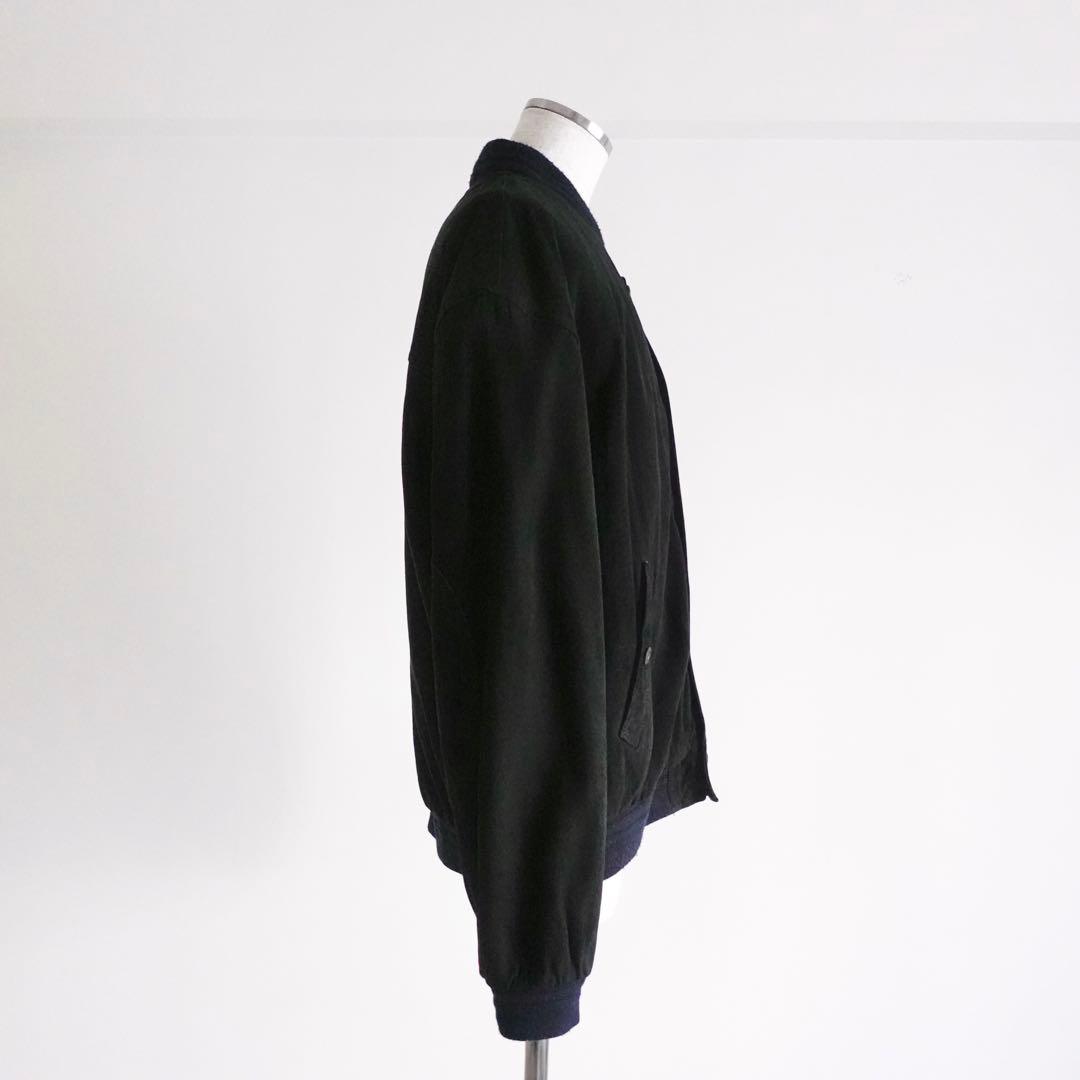 ジャケット・アウター 1990s Goat Suede Leather Bomber Jacket