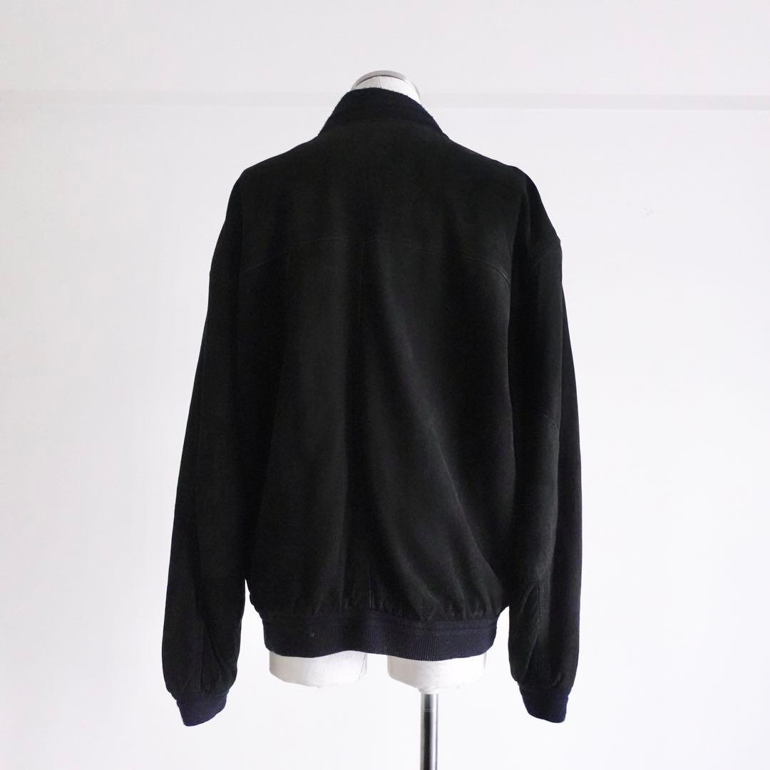 ジャケット・アウター 1990s Goat Suede Leather Bomber Jacket