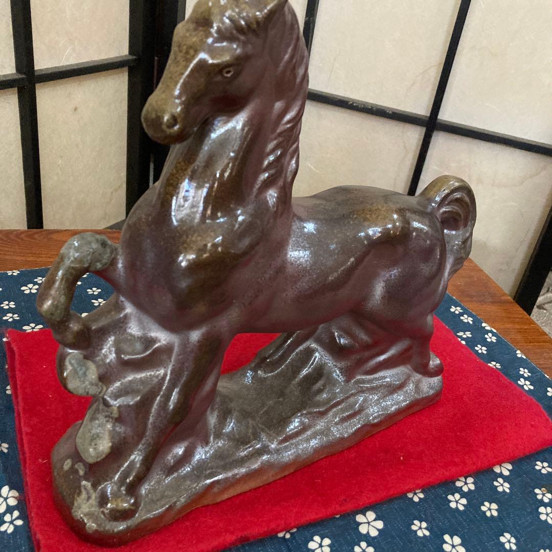 備前焼和泉窯さん初売りです❣️馬の来年の干支大置物❣️