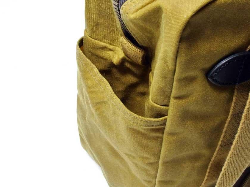 定価7千円引き新品【フィルソン】ティンクロス ジッパートートバッグ・ダークタン