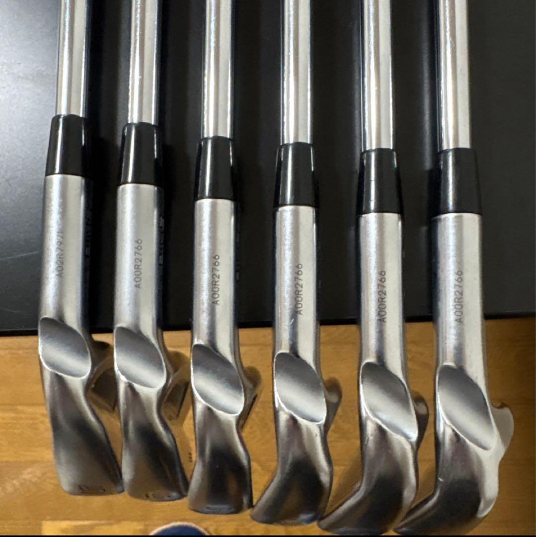 ping i525 アイアン　TOUR105 s 5〜w ６本セット