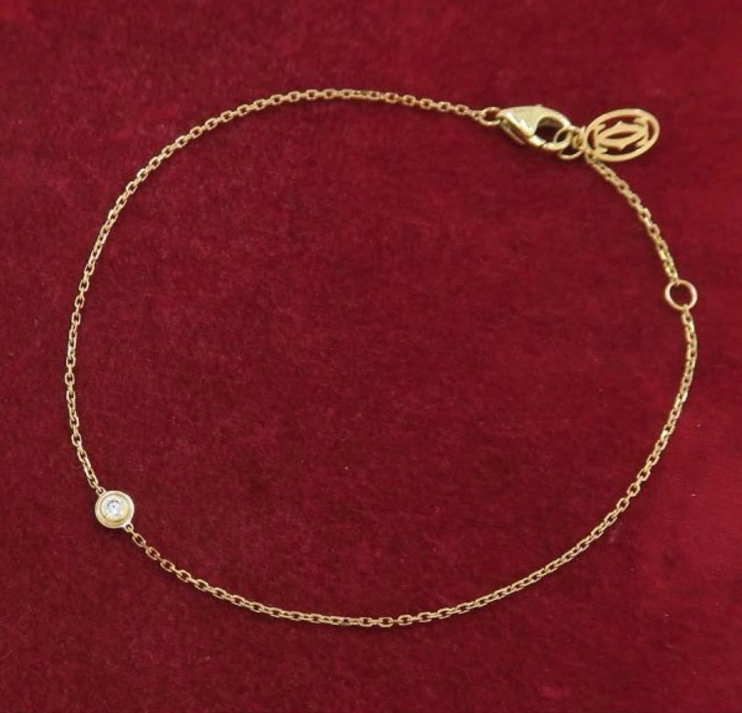 Cartier カルティエ ダムール ブレスレットSM YG イエローゴールド