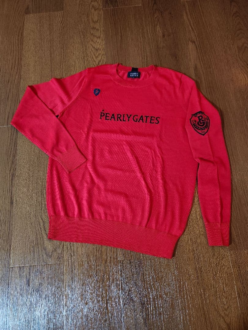 【新品未使用】PEARLY GATES 薄手セーター
