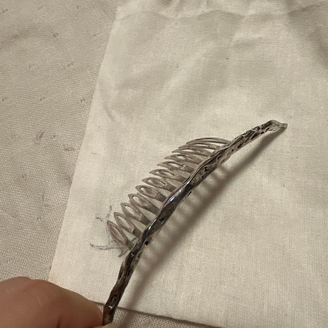 coyane　pluie ネイキッドコーム　プリュイ　silver