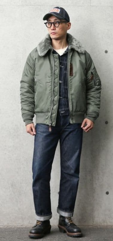 WAIPER.inc【廃盤】【稀少】B-15D　フライトジャケット　40