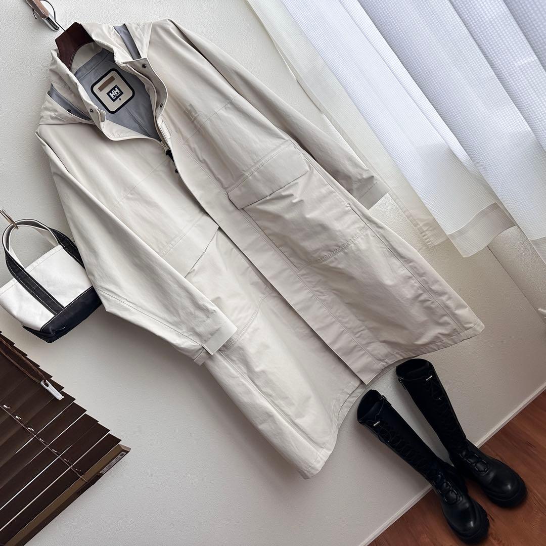 HELLY HANSEN フレイムレインコート(フード有)