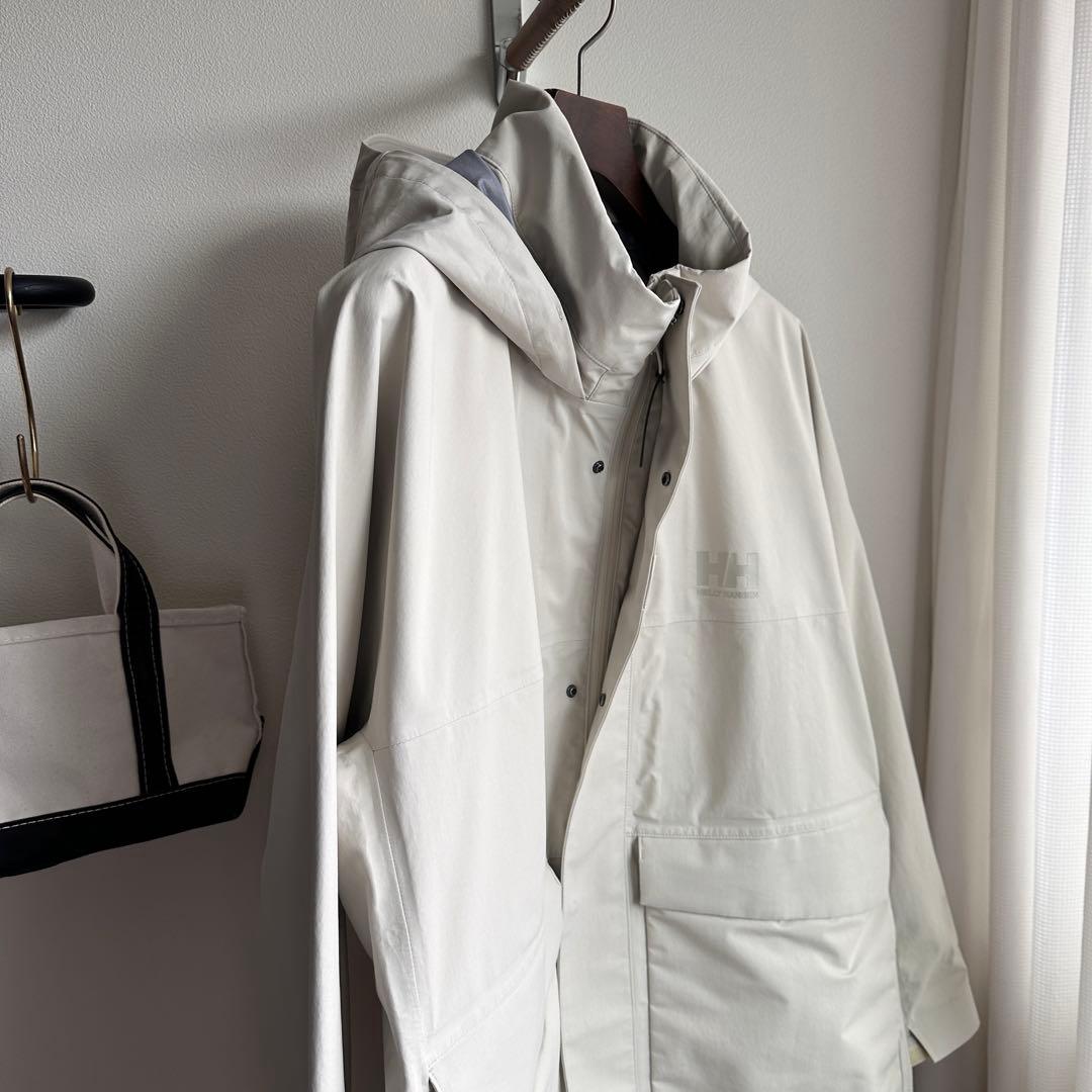 HELLY HANSEN フレイムレインコート(フード有)