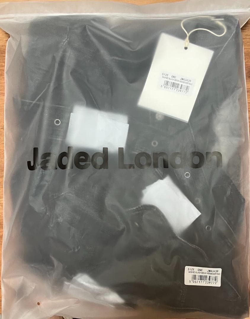 ★新品/JADED LONDON/STELLARデニムメッセンジャーバッグ/B★