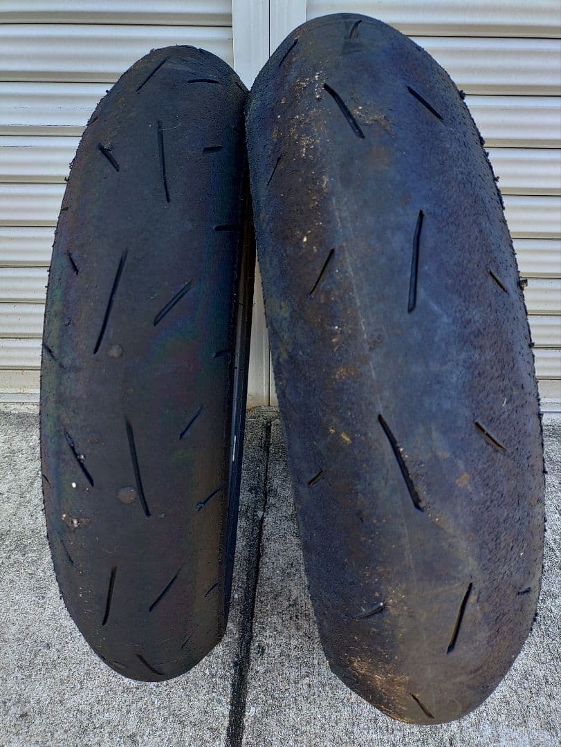 ダンロップKR410 F110/R140前後セット　250クラスに最適！C