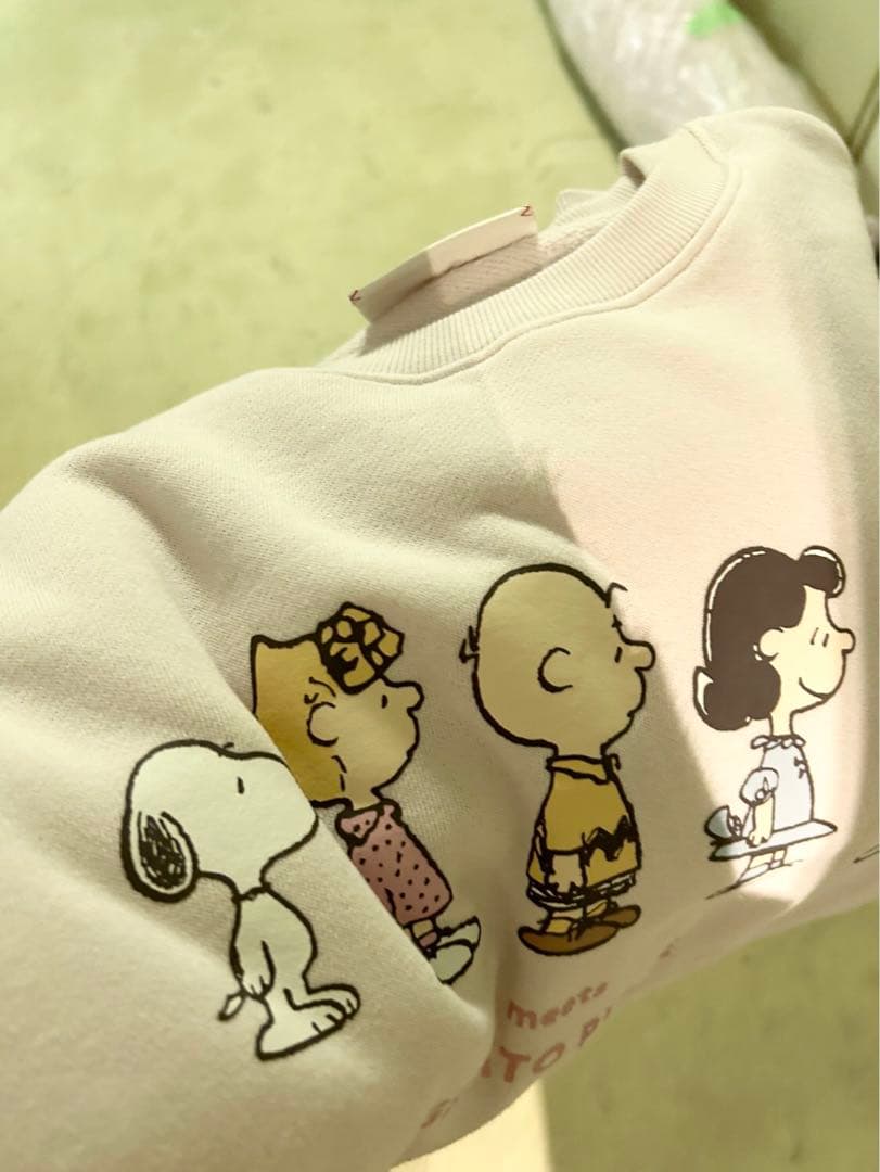 gelato pique 【PEANUTS】裏毛上下セット