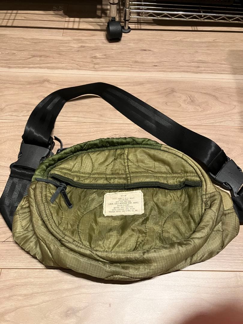 US M-65 Quilted Liner BodyBag ホワイトラベル