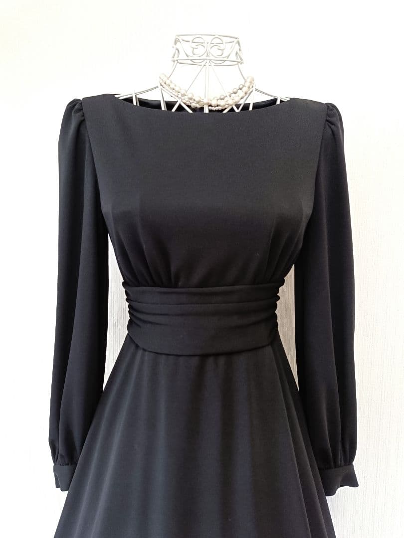 ☆フォクシーNYDress Noir Unit 40622長袖ワンピース38☆