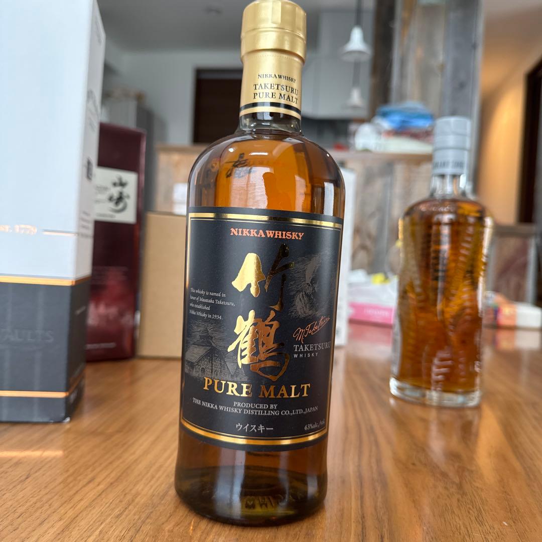 竹鶴　NIKKA WHISKY PURE MALT 700ml 43%