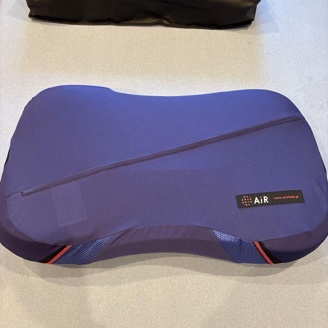 nishikawa AiR ネイビー 枕 収納バッグ付き