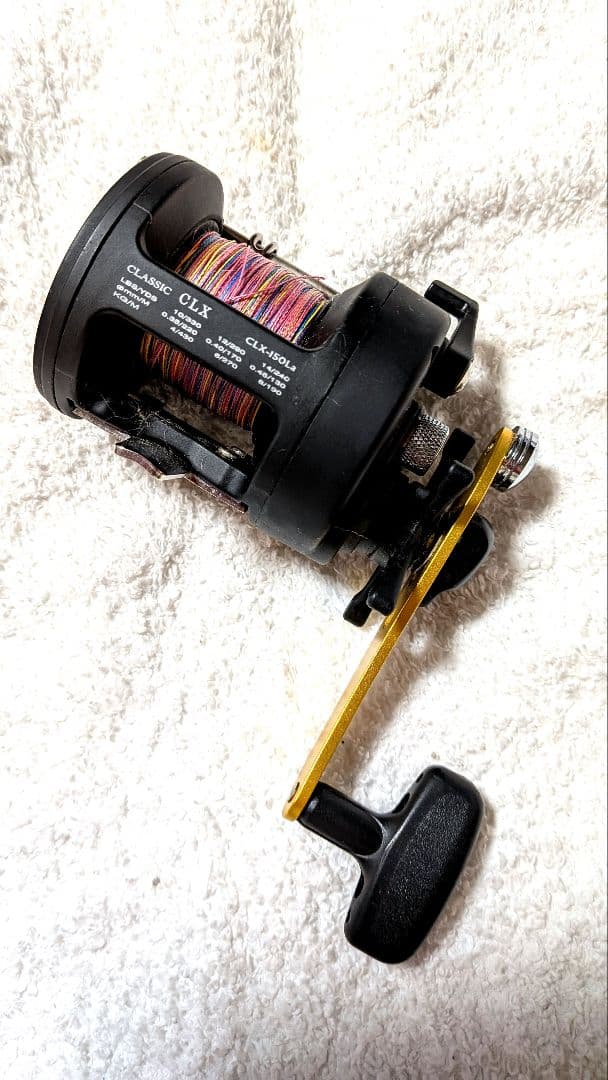 okuma Classic CLX-150La リール 黒/金