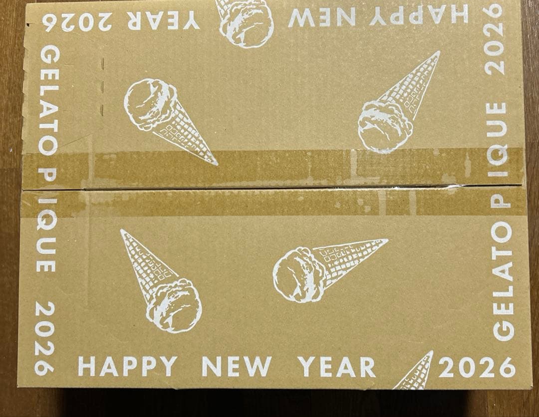 新品未使用　GELATO PIQUE 2026年ルームウェアセット　Bセット