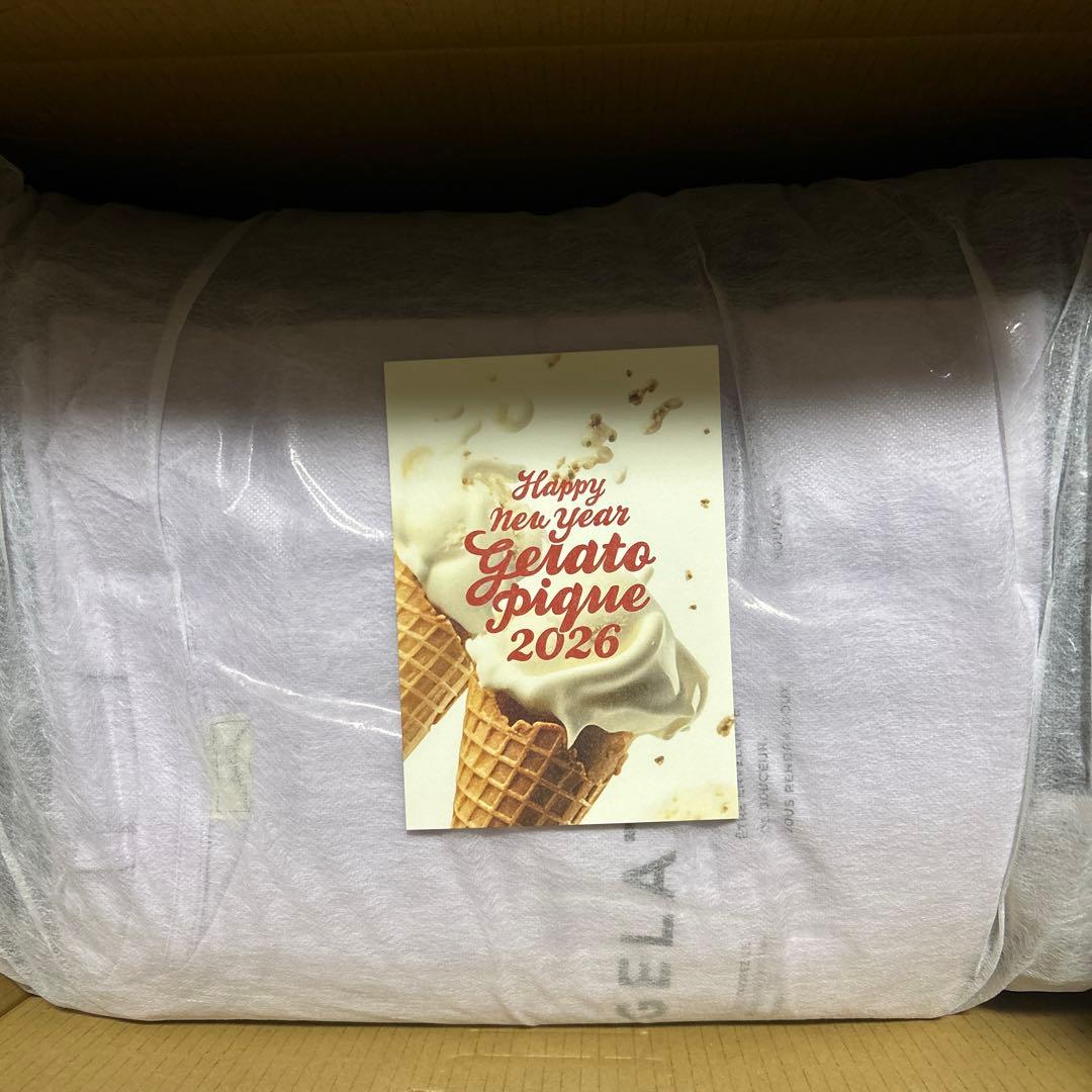 新品未使用　GELATO PIQUE 2026年ルームウェアセット　Bセット