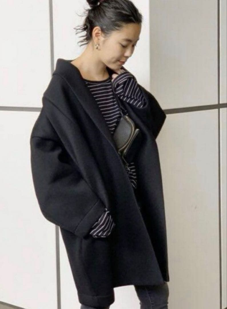 ジャケット・アウター REALITY STUDIO Wool Cocoon Volume Coat