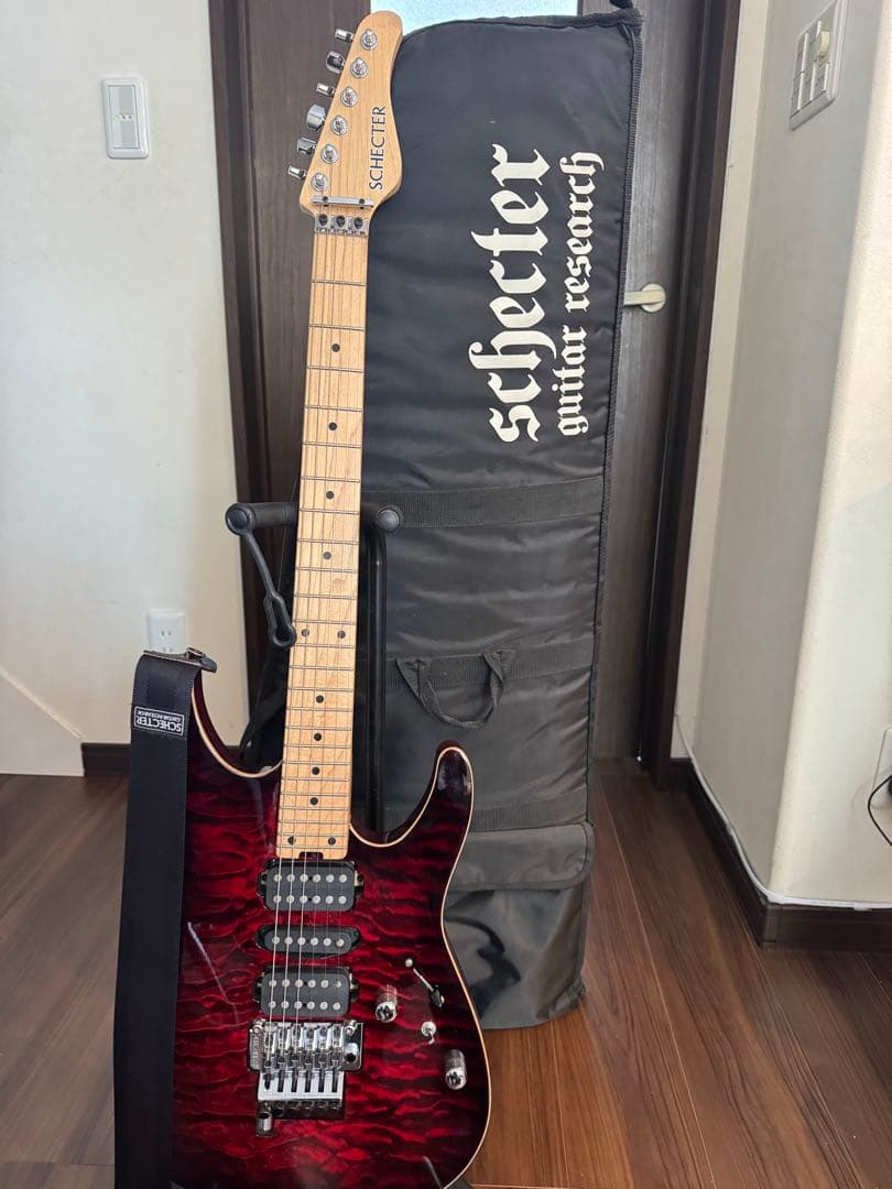 SCHECTER NV-DX-24-AS　D-tunaつき