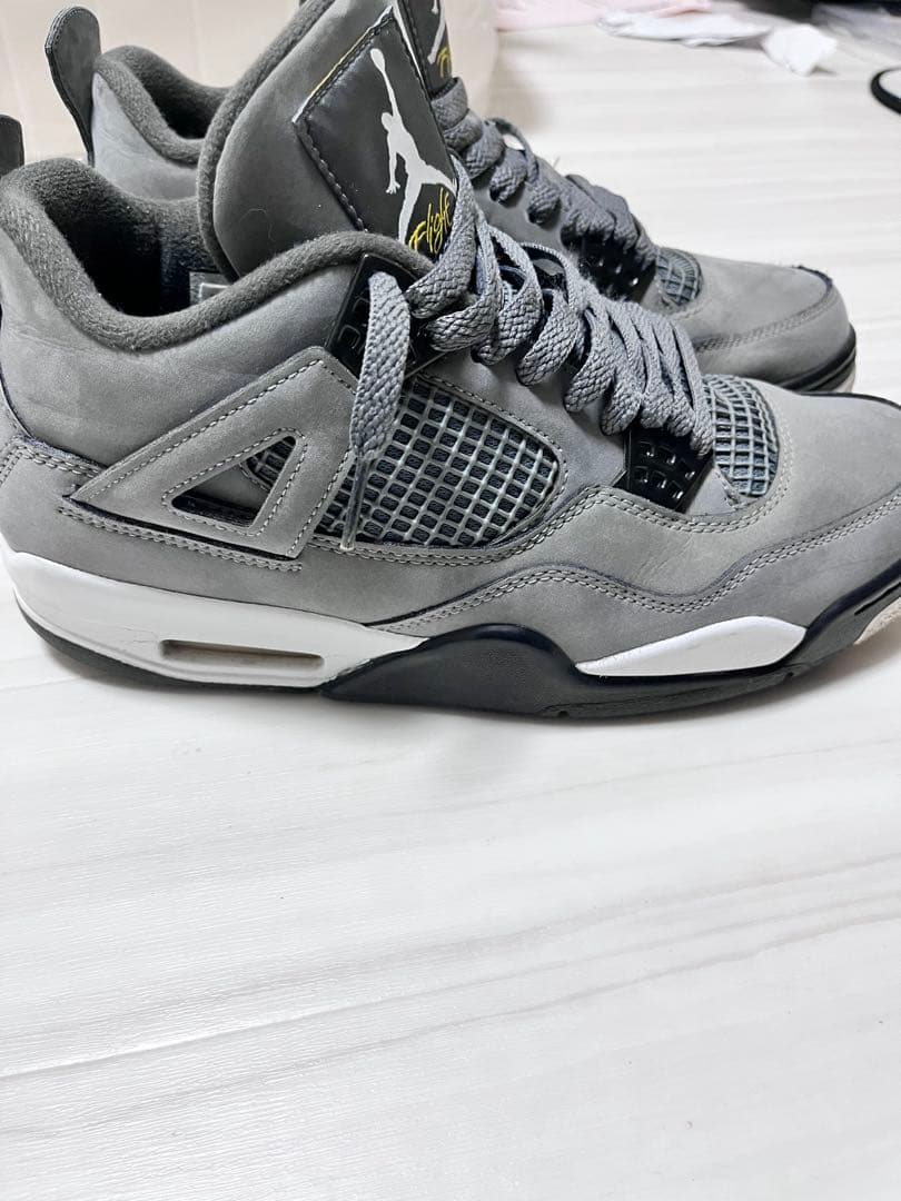 大哉 Air Jordan 4 グレー スニーカー