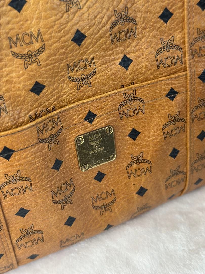 MCM ロゴ　トートバッグ