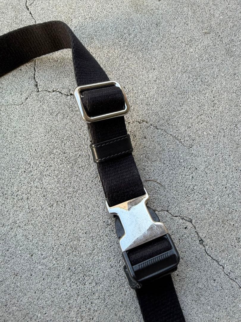 バッグ DOLCE&GABBANA Black l Plate Belt Bag