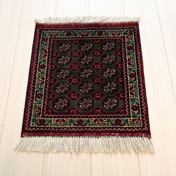 【新品未使用】アフガニスタン産 絨毯 ホジャロシュナイ　ペルシャ