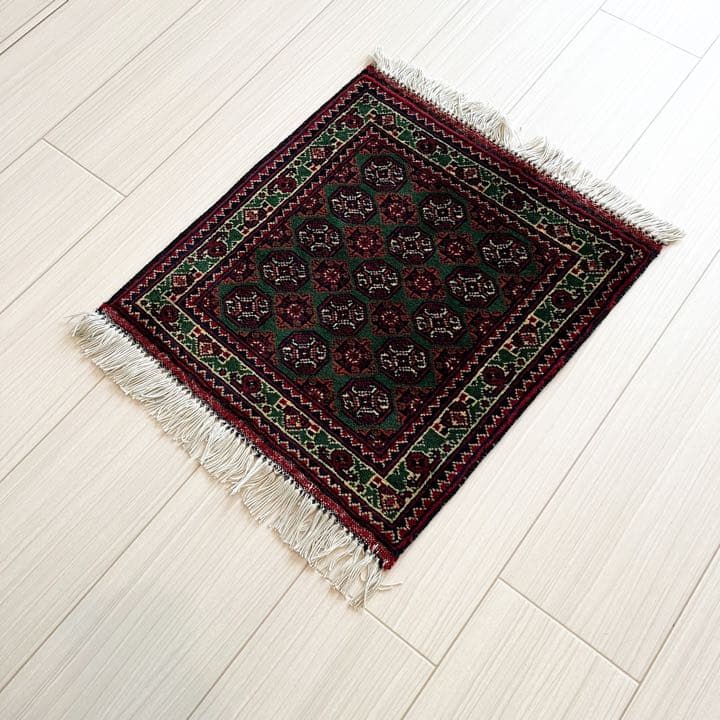 【新品未使用】アフガニスタン産 絨毯 ホジャロシュナイ　ペルシャ