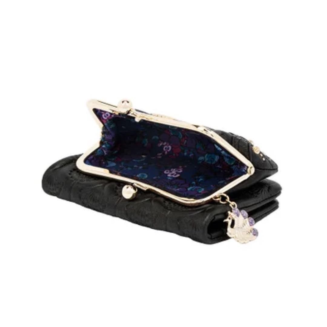 【新品】ANNA SUI ピーコック二つ折りがま口財布